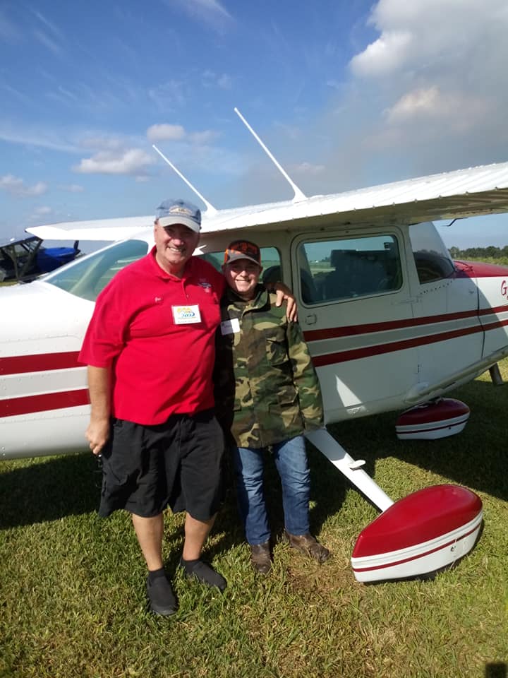 This is the plane I flew and this was the pilot.