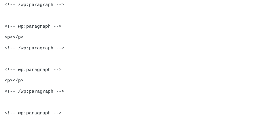 Code image. AN image of the code on word press