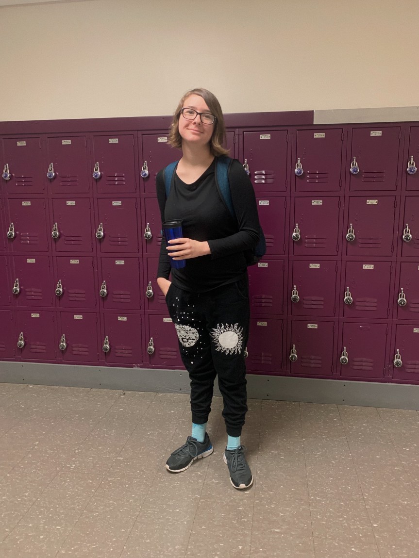 Discussing Massie’s day at&nbsp;OHS