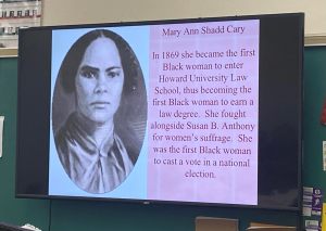 Notes of Mary Ann Shadd Cary.