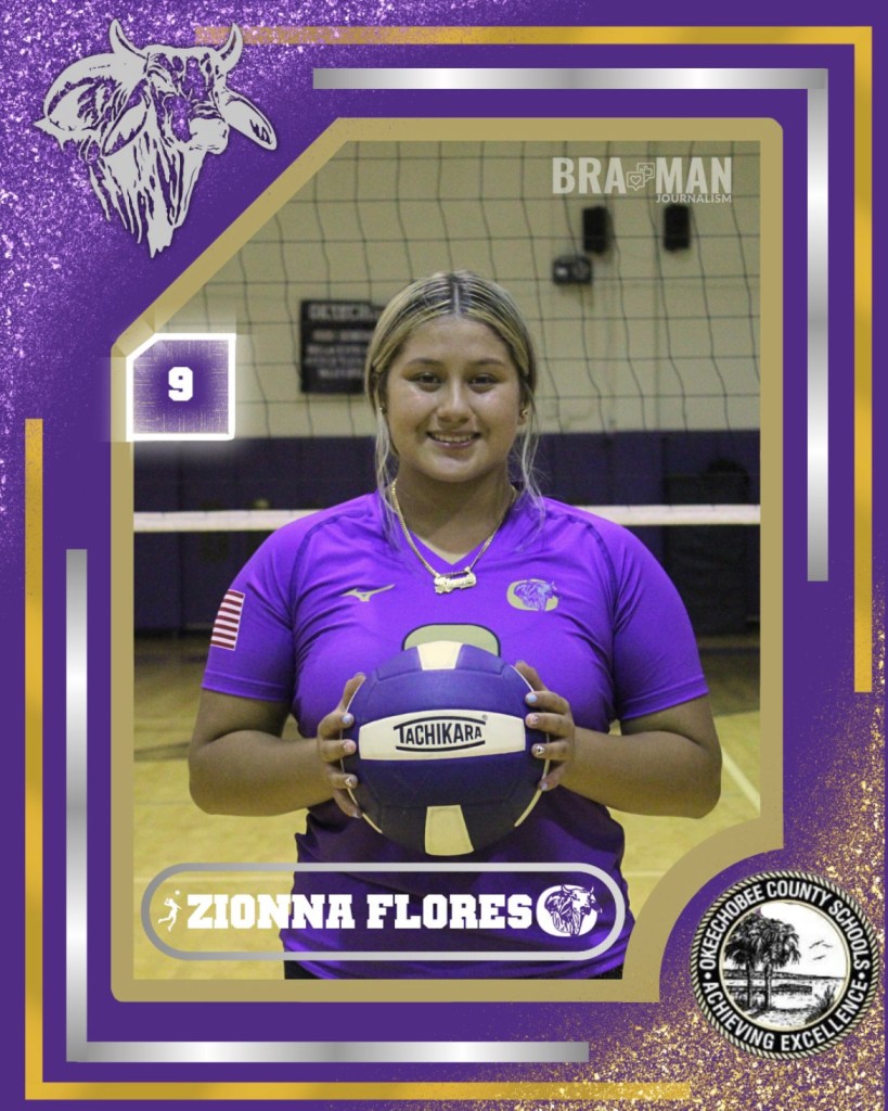 Zionna Flores before a game