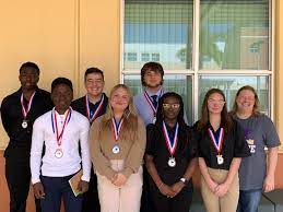 Debate club gathered together