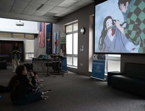 The anime club where all anime fans can hang out have fun meet new anime fans find new anime's and just to have great time when you are there.