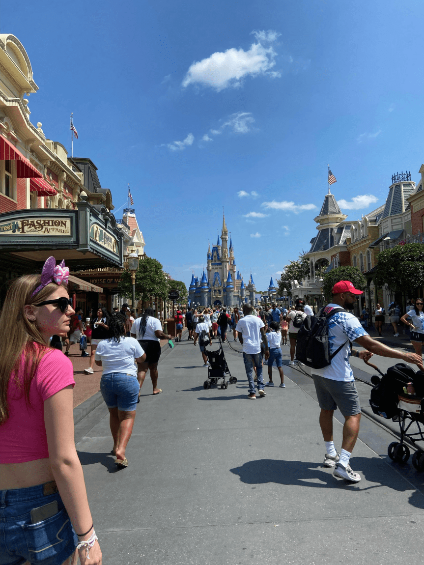 Walk Around At An Amusement Park Or A Water&nbsp;Park